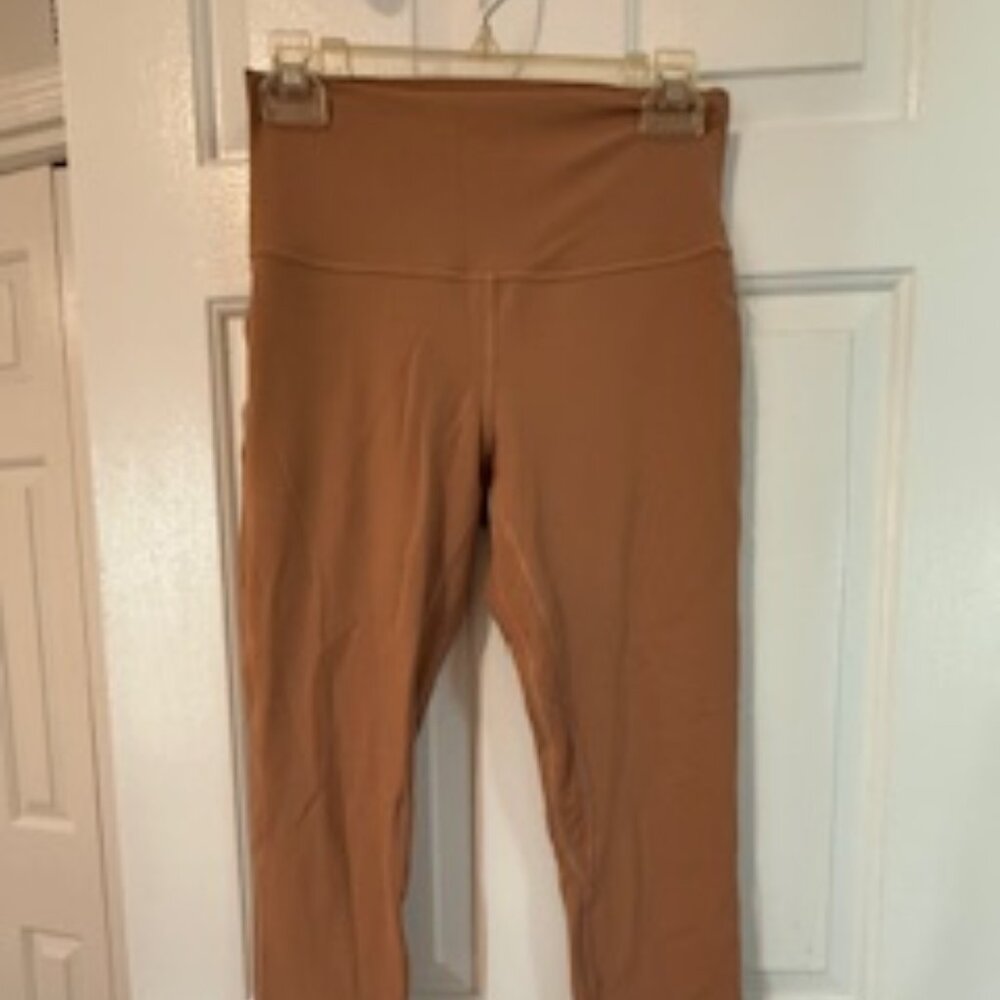 Lululemon Luxe Soft Tan Legging